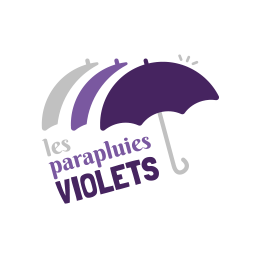 Les Parapluies violets