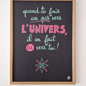 Affiche "Univers"