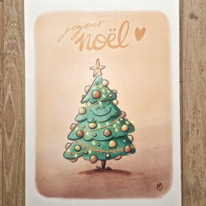 Affiche "Joyeux Noël !"